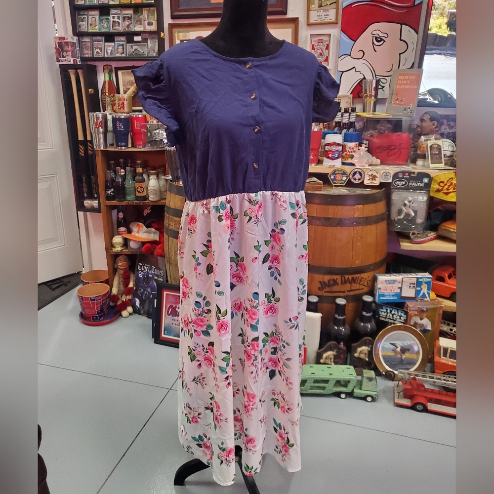 Shein floral patterned 4x dress
